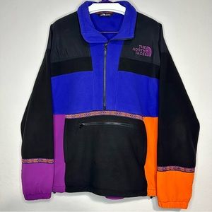 The North Face Men’s Size Large 1/4 Zip Jacket Pullover 92 Rage TNF Rare